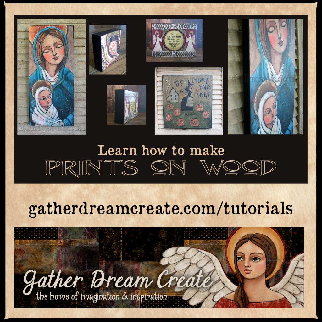 Prints on wood tutorial banner